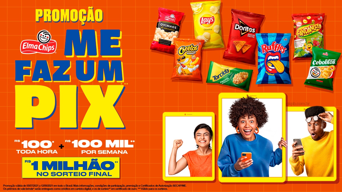 Promoção Elma Chips 2024 Cadastro Sorteios e Prêmios Giro Finanças